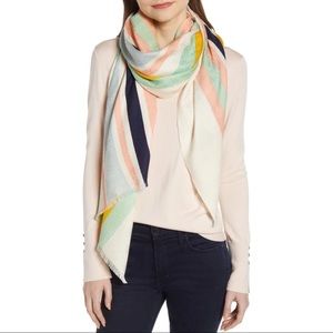 Tory Burch wool & silk scarf